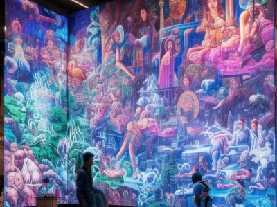 让壁画活起来，高科技动态壁画技术的创新与应用